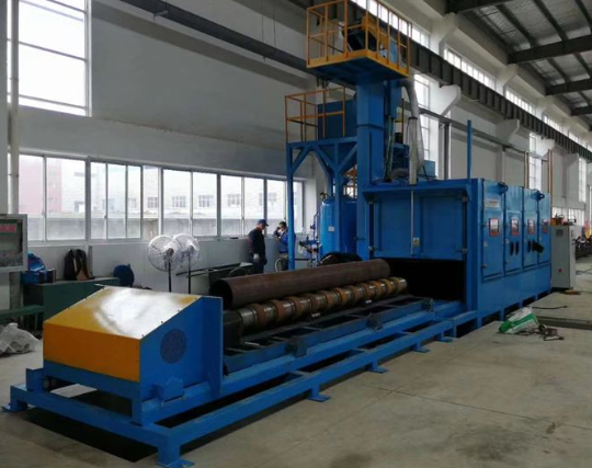 北京喷砂机在管道除锈中的现场施工应用